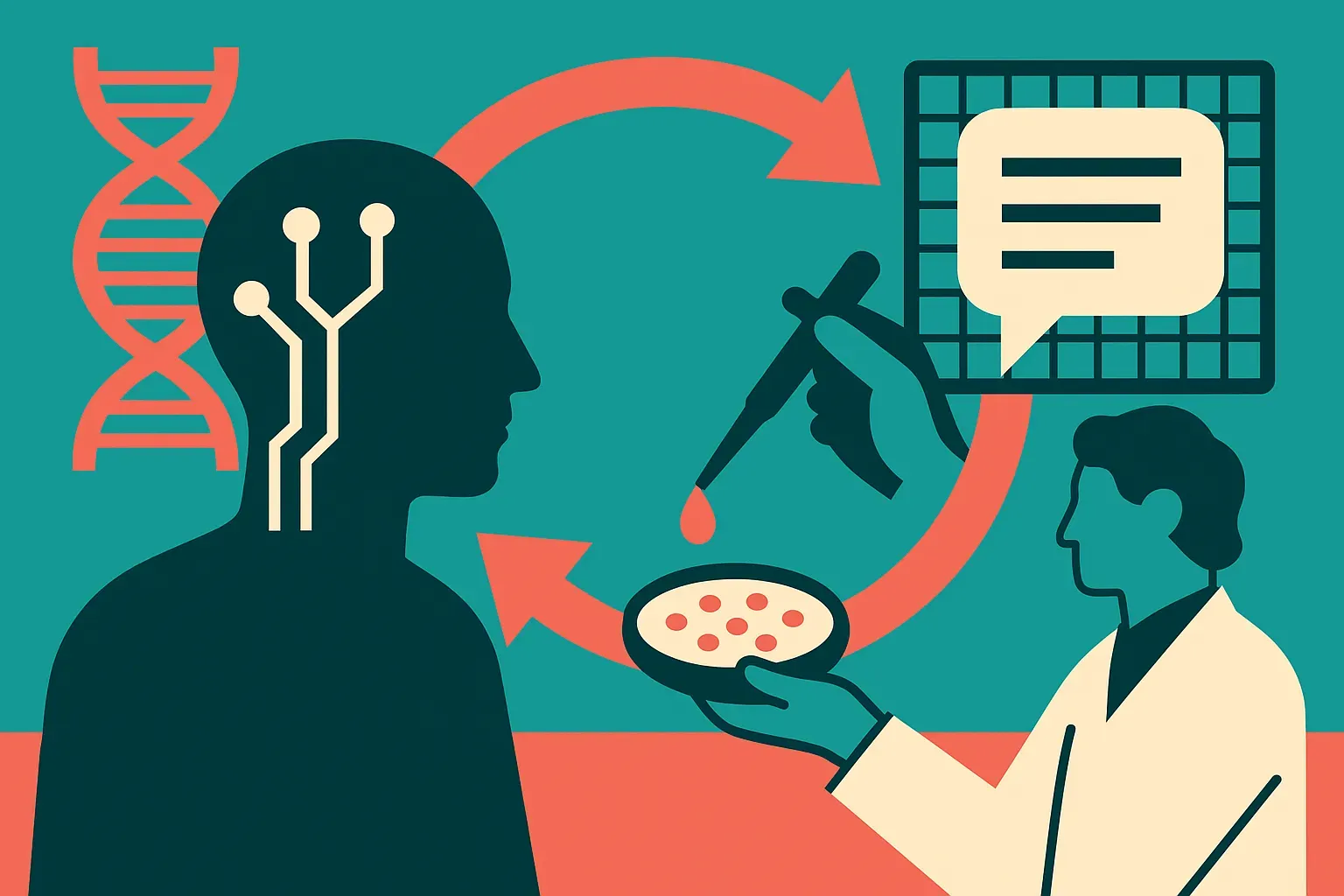 CRISPR screens need learned experiment pickers, not bigger chatbots