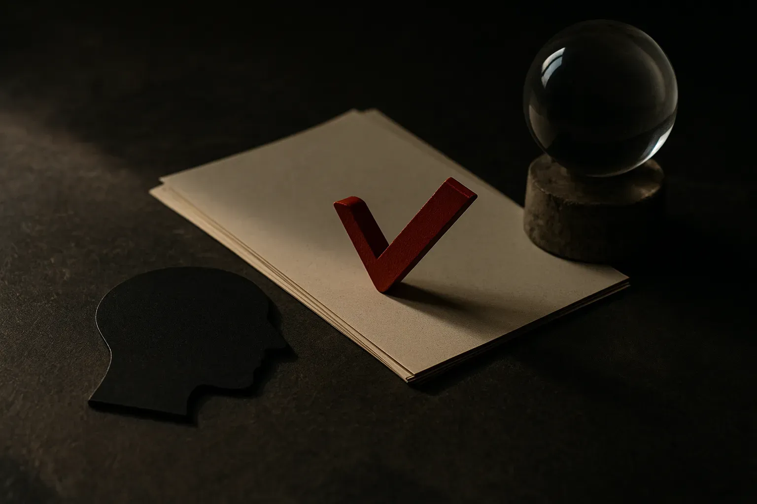 Consistency checks are not truth checks for probabilistic AI