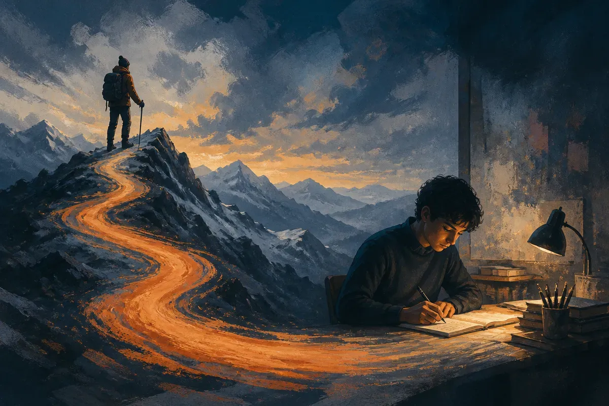 The Explorer and the Student: How ExpDis Splits RL Into Two Jobs