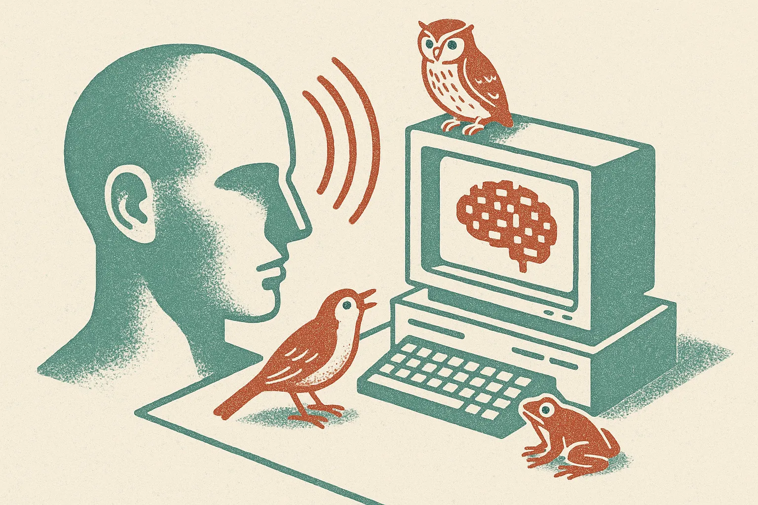 Animal calls expose what audio embeddings learn by accident
