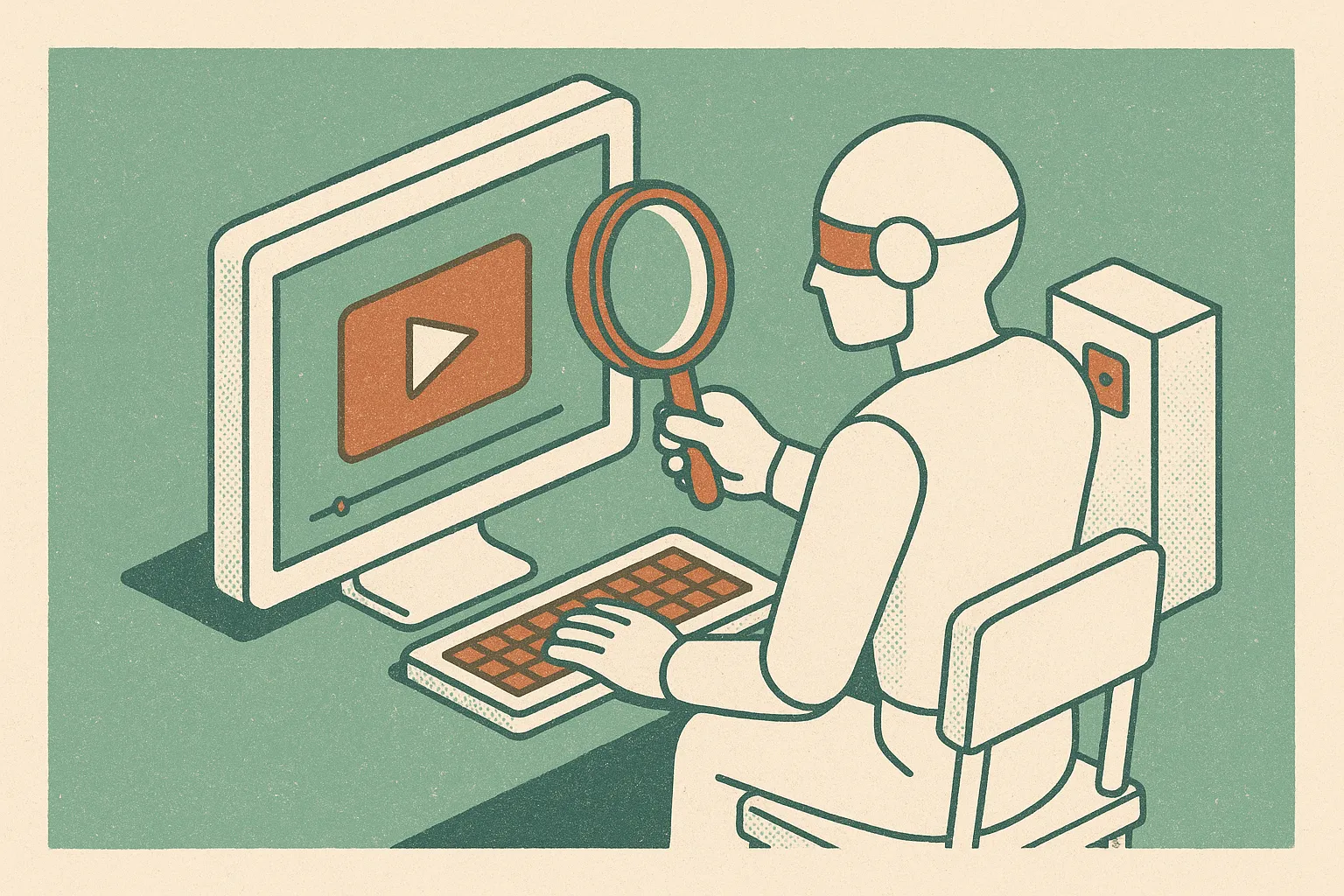Video deep research agents need to look before they search