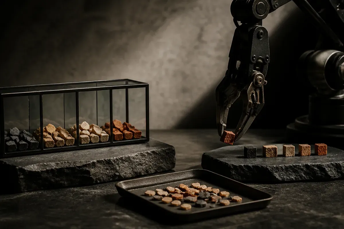 Robot demos get more useful when the model knows how messy they are