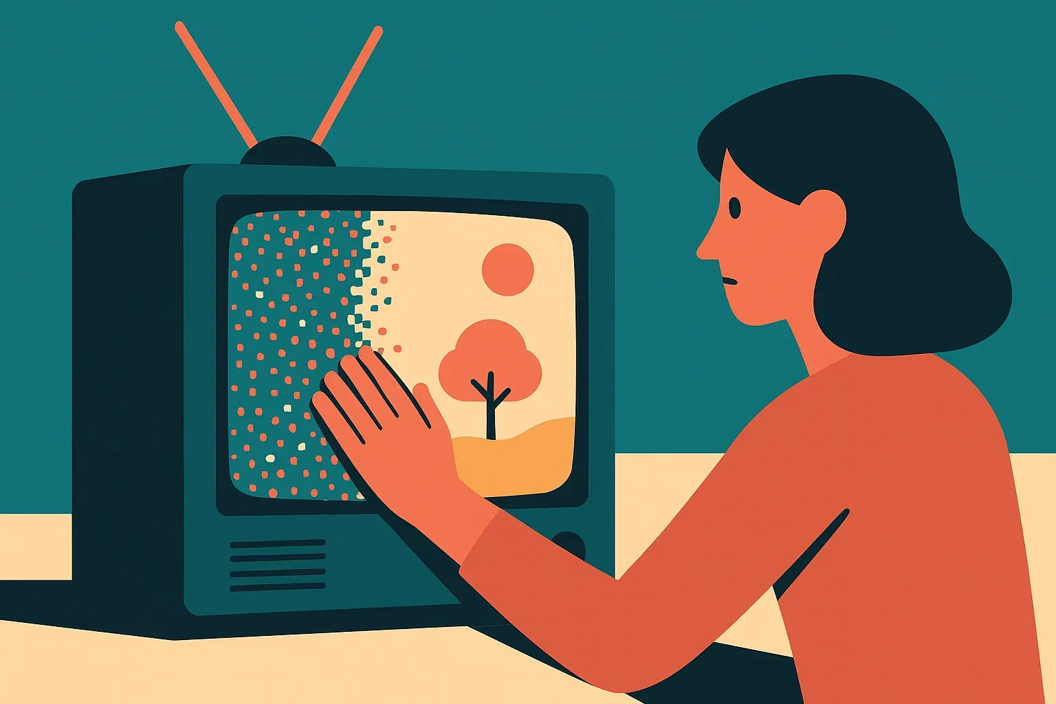 Diffusion TV Makes Model Behavior Physical