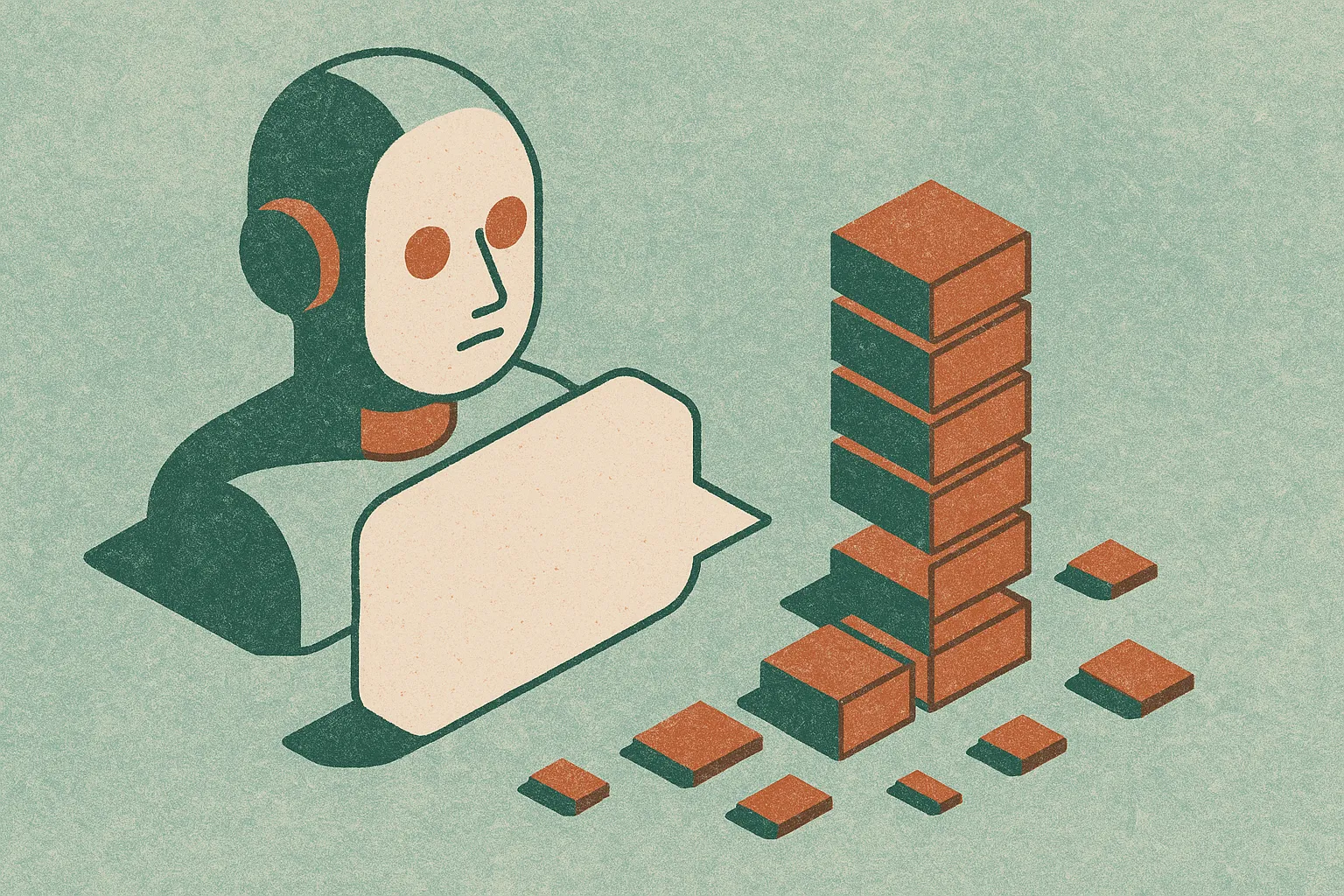 AI Replies Are Built One Token at a Time