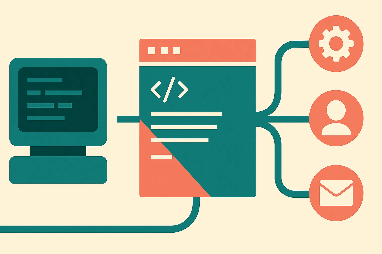 old terminal traces being rebuilt into a code workspace, then branching into many agent tasks
