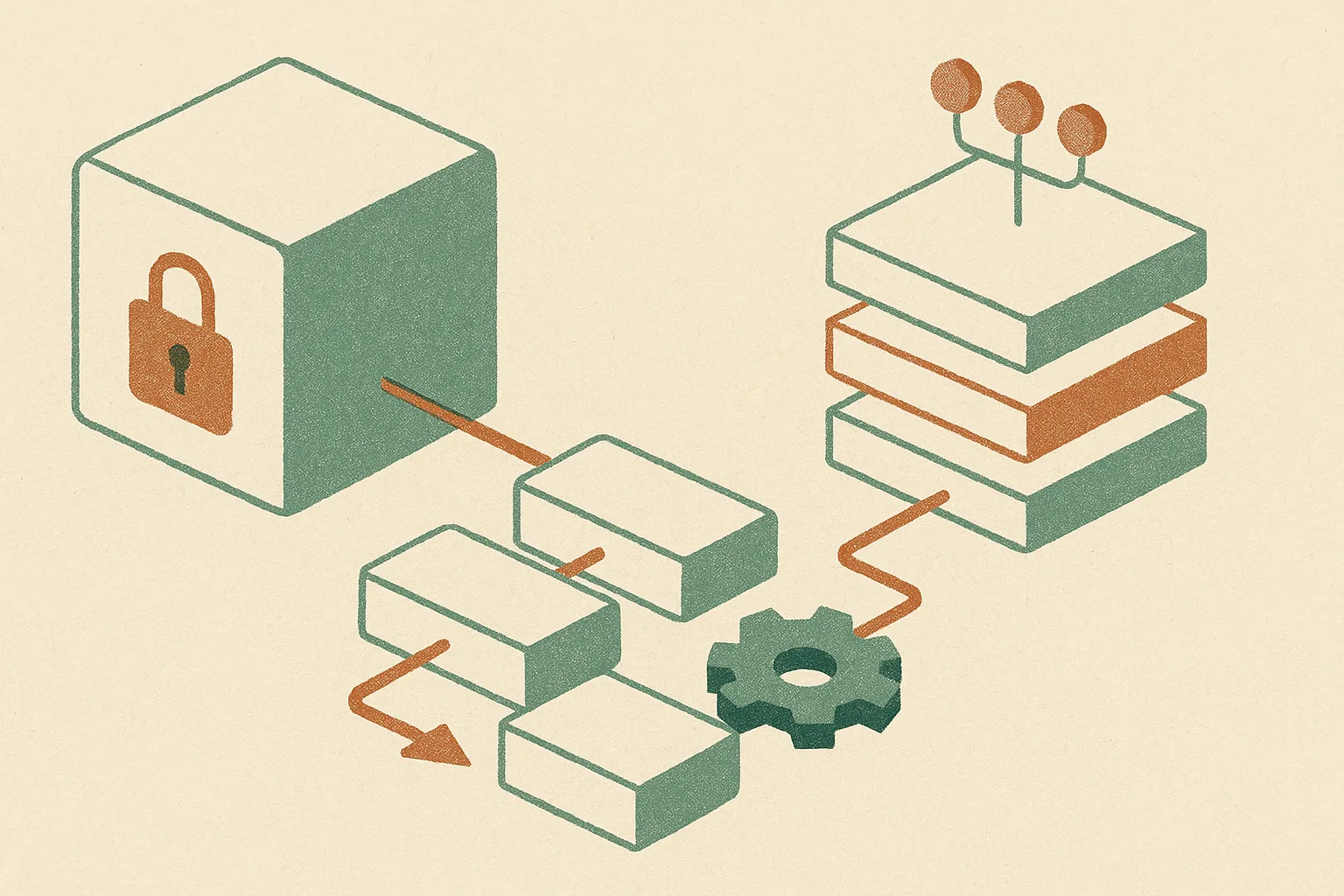 closed model API on one side and open-weight deployment stack on the other, both feeding enterprise workflows, with the