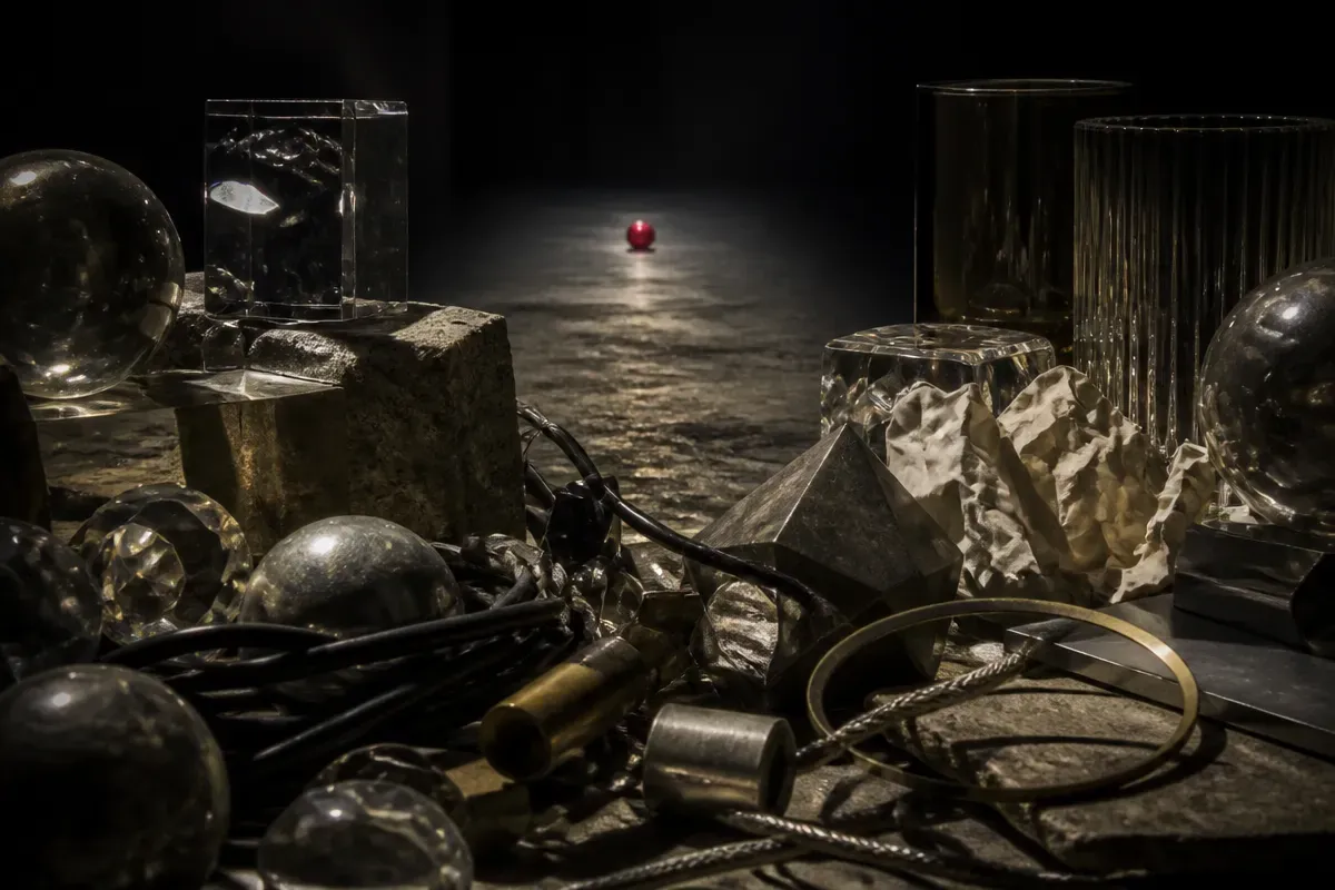 nearby clutter pulling attention away from a small distant signal