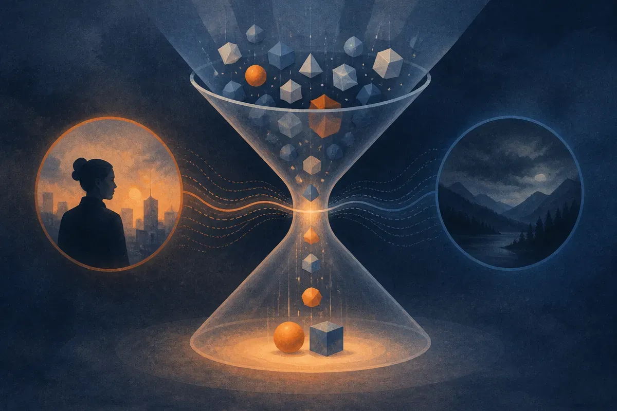 an adaptive funnel that narrows or widens candidate items based on changing user context