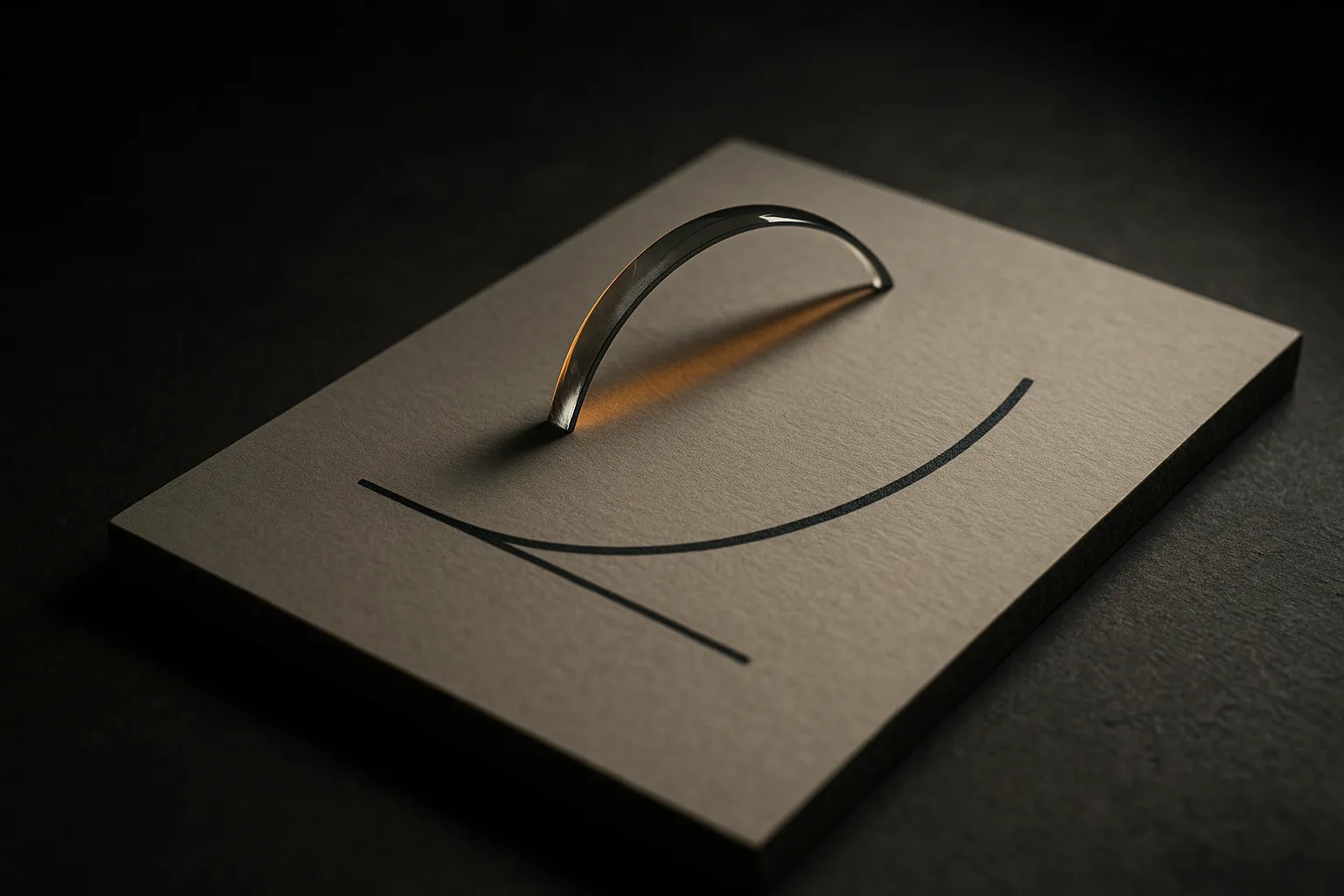 two curves on an abstract plane, one sitting entirely above and to the left of the other, suggesting a better tradeoff b